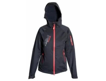 Casaco à Prova de Água de Mulher para Equitação KARLSLUND Sleipnir Preto (M)