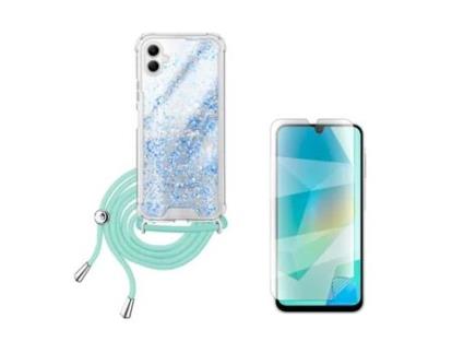 Película de Ecrã Shinnyhands Free Cleargel para Samsung Galaxy A16 CAPASMART Silicone Azul