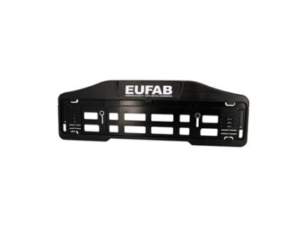 Suporte de Placa para Porta-Bicicletas no Engate de Plataforma EUFAB Premium / Finch