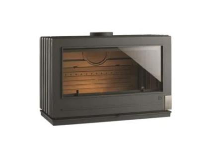 Fogão a Lenha de Ferro Fundido Antracite 12Kw 9128-04 INVICTA