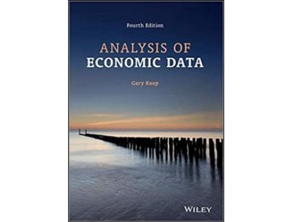 Livro Analysis of Economic Data de Gary Koop (Inglês)