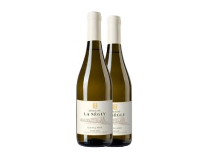 Vinho branco CHÂTEAU LA NÉGLY La Falaise Blanc Vin de Pays d'Oc Crianza (0.75 L - 2 Unidades)