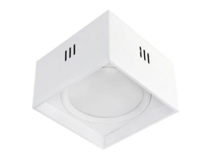 Luz de Teto Led Quadrado 10W 700Lm 4200K Branco HOROZ
