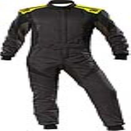 Fato de Corrida  First Evo Antracite Amarelo (Tamanho 58)
