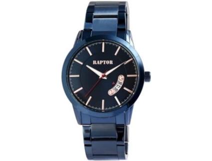Relógio RAPTOR Homem com Bracelete em Aço Inoxidável