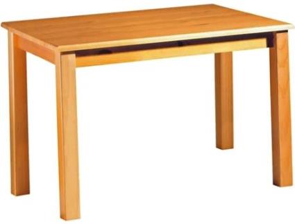Mesa de Jantar Pinho Maciço MOBLIT Série Canet Medidas: 73X120X80 Cm Alturaxlarguraxprofundidade Cor Mel