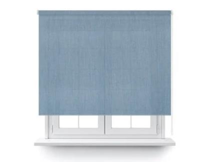 Estore Enrolável Translúcido Celeste 170X200Cm. DECOCASA