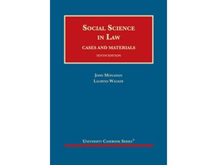 Livro Social Science in Law de John Monahan e W Walker (Inglês - Capa Dura)