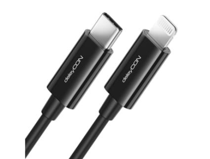 Cabo Lightning DELEYCON Preto