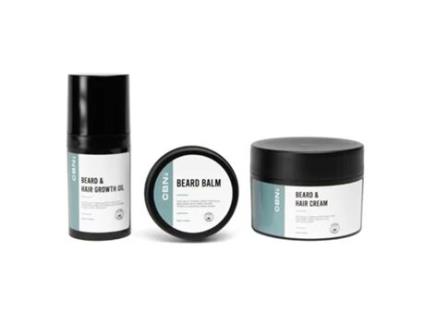 Óleo para o Crescimento da Barba e Cabelo, Bálsamo para a Barba e Cabelo CONSTITUTED BY NATURE