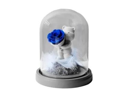 Presente Do Dia dos Namorados Flor Eterna Urso de Pelúcia Presente Criativo MEOIRUERY