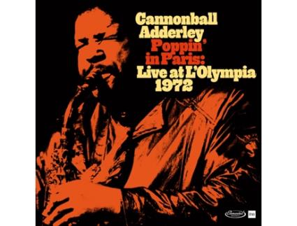 Cannonball Adderley Poppin In Paris: Live At The Olympia 1972 2Lp Vinil 180 Gramas Edição Limitada Edição Deluxe Rsd 2024