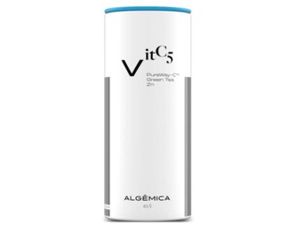 Vitc5 Pureway Chá Verde Zn 40 Cápsulas ALGEMICA