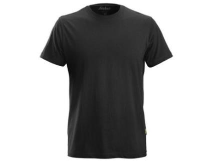 2502 t-shirts negras tamanho M SNICKERS