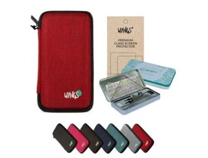 CALCUSO Acessórios Pacote Premium Vermelho Compatível para Calculadora Numworks