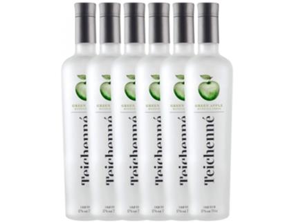 Schnapp Teichenné Manzana Verde 70 cl (Caixa de 6 unidades)