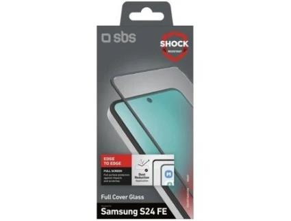 Película de Ecrã SBS Fullcover Samsung Galaxy S24 FE (Preto)