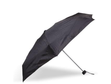 ISOTONER Mini Guarda-Chuva Dobrável Preto Feminino