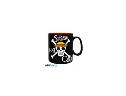 Caneca Luffy e Caveira 460 ml