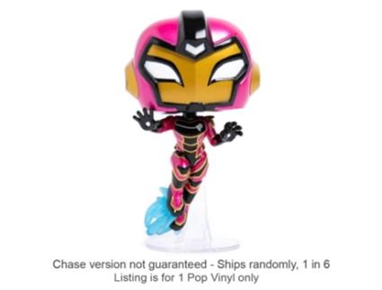 Figura Funko IRON MAN Ironheart Exclusivo Us Pop! Vinyl Chase 1 em 6