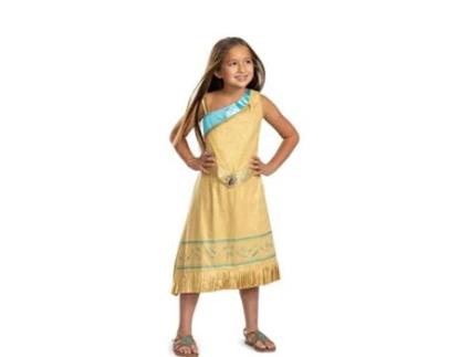 Fato de Menina LIRAGRAM ESPAÑA Princesa Pocahontas Deluxe  (4-6 anos)