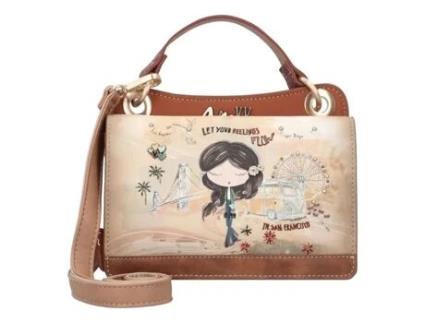 Bolsa de Mulher ANEKKE Peace Love Mehrfarbig Multicor