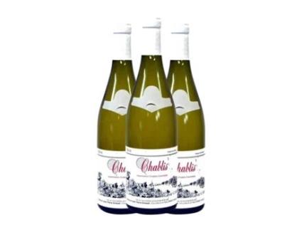 Vinho branco CORINNE & JEAN-PIERRE GROSSOT Chardonnay Chablis (0.75 L - 3 Unidades)
