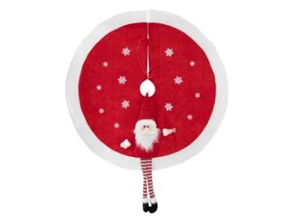 Tapete Vermelho Para Árvore Do Papai Noel D90Cm FEERIC LIGHTS & CHRISTMAS