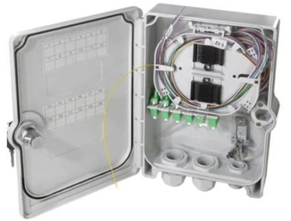 Caixa de Conexão Logilink Ftth/Fttb 24X Lc/Apc Equipada LOGILINK PROFESSIONAL