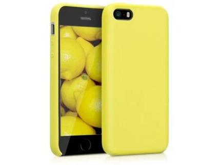 Capa para iPhone SE KWMOBILE Amarelo