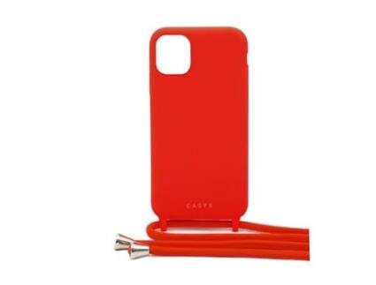 Capa para iPhone 12 CASYX Silicone Rosa