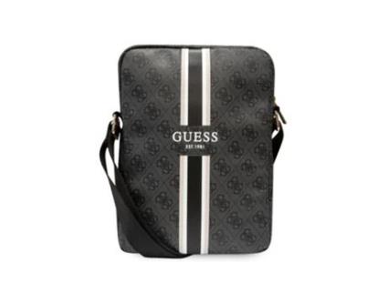 GUESS Saco a Tiracolo de 10'' Modelo Stripe 4G Preto
