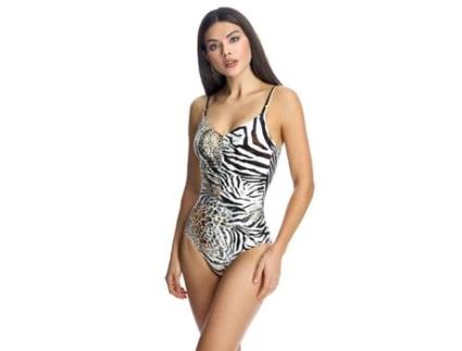 Fato de Banho com Decote em V W240176 Mulher ORY