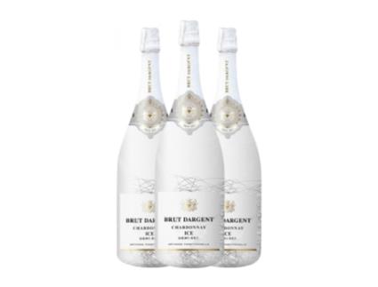 Vinho branco MAISON DU VIGNERON Brut Dargent Ice Semi-seco Semi-doce Garrafa Magnum (1.5 L - 3 Unidades)