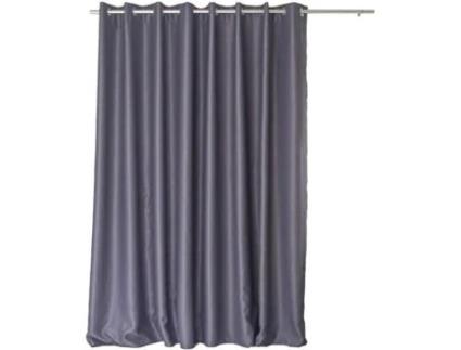 Cortina Blackout Obskur 300 X 240 Cm Cor Cinza Escuro ENJOY HOME