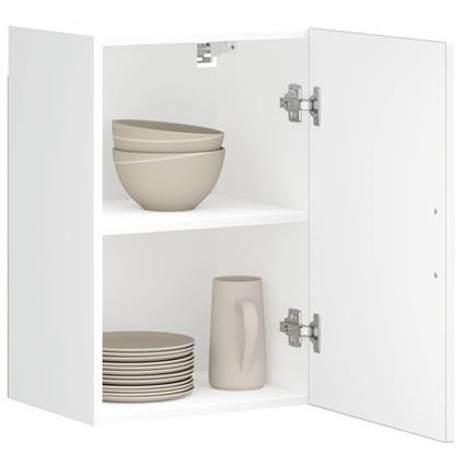 vidaXL Armário de parede de cozinha Porto branco brilhante