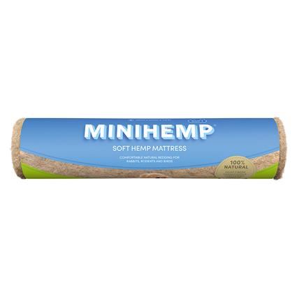 Colchão de cânhamo MiniHemp Soft para pequenos animais, - 50 x 120 cm