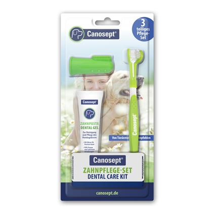 Conjunto de cuidados dentários Canosept para cães - 1 unidade