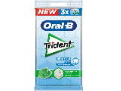 Pastilhas Trident Oral-b Elásticas Spearmint Mtp 3un