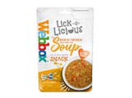 Snack Gato Webbox Lick & Licious Frango 4x20g