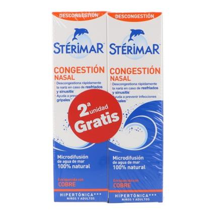 Sterimar Congestion 100 Ml Pack 1+1