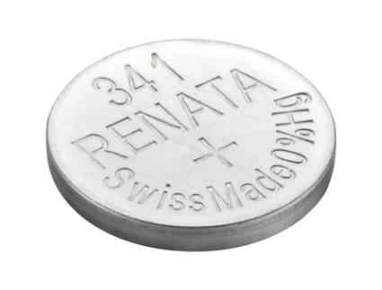 Bateria Botão de Óxido de Prata 341 / Sr714 Sw 0% Mercúrio RENATA