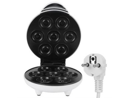 Mini Donut Maker CIKONIELF Máquina de Café Da Manhã 1200W Branco