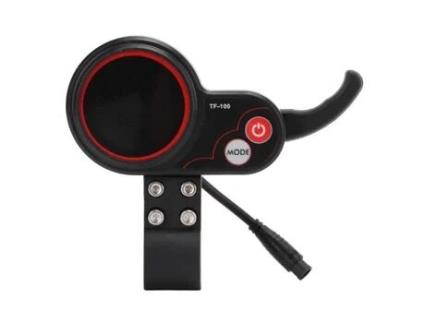 HILILAND Tf-100 Display de 6 Pinos Instrumento de Comunicação de 6 Pinos com Display 48V Tf-100 para Controlador de Scooter