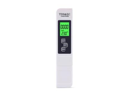 Detector Multifuncional de Qualidade Da Água KKMOON 3 em 1 Portátil Tds Pen Tester Medidor Ce Tph01601B