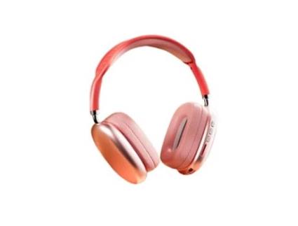 Auscultadores Ecelen Stn02 com Fio Over-Ear Microfone Vermelho