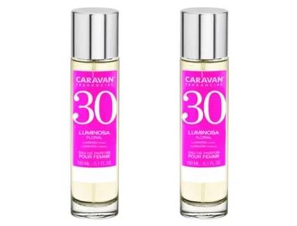 Conjunto de 2 Perfumes Femininos Nº30 150Ml CARAVAN