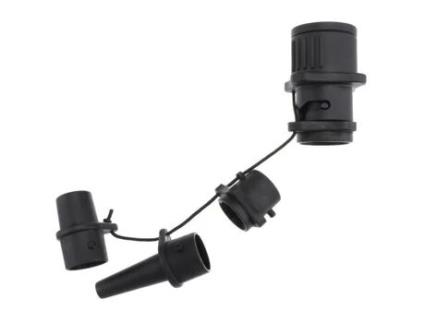 1Pc Válvulas de Ar Adaptador Conector Conversão Inflável para Caiaque Bote Guarda-Chuva Adaptador Caminhada-Acessórios de Viagem FOXNOVO