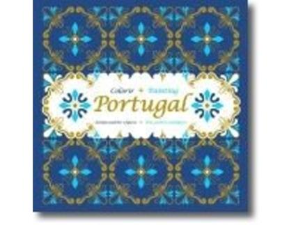 Livro Colorir Portugal: azulejos, padrões e figuras .