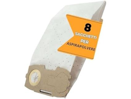 Sacos de Aspirador para Folletto ELETTROCASA Fw1 em Tnt Filtração Avançada Durável